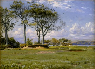 Spring Landscape by Peder Monsted